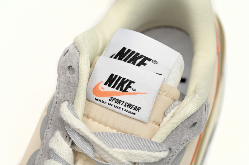 Sacai x Nike VaporWaffle 3.0 Beige orange color