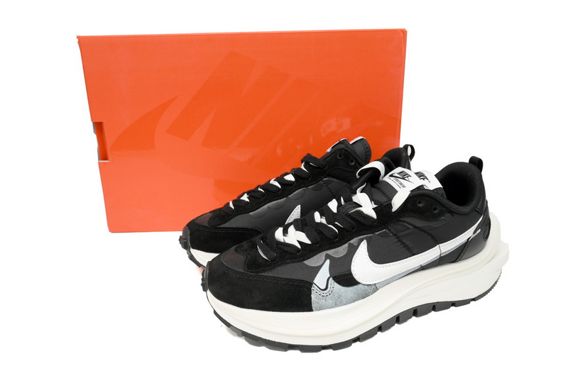 Sacai x Nike VaporWaffle Sesame and Black And White