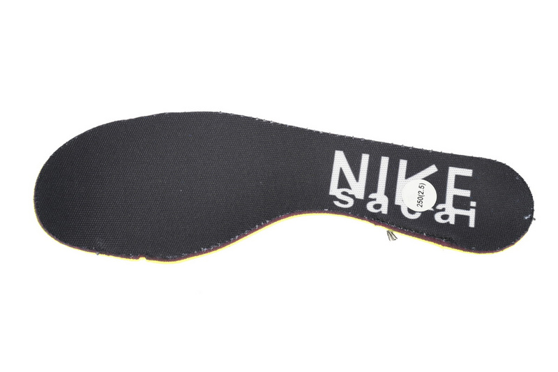 Sacai x Nike VaporWaffle Sesame and Black And White