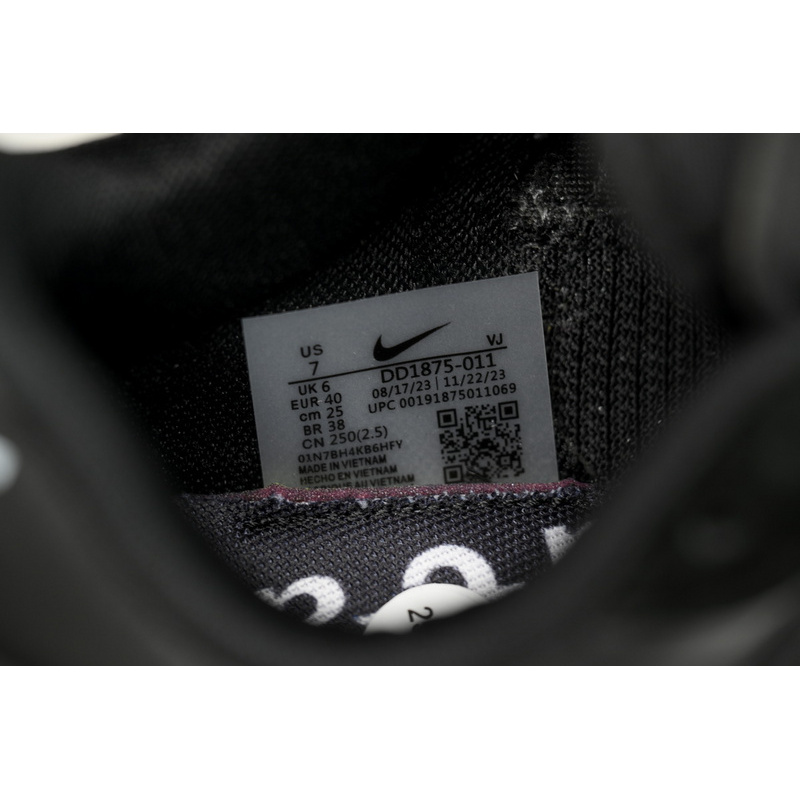 Sacai x Nike VaporWaffle Sesame and Black And White