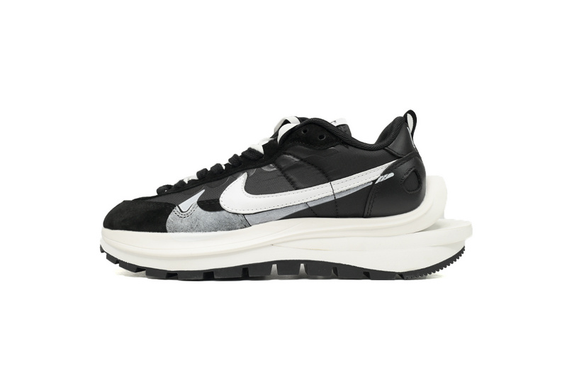 Sacai x Nike VaporWaffle Sesame and Black And White