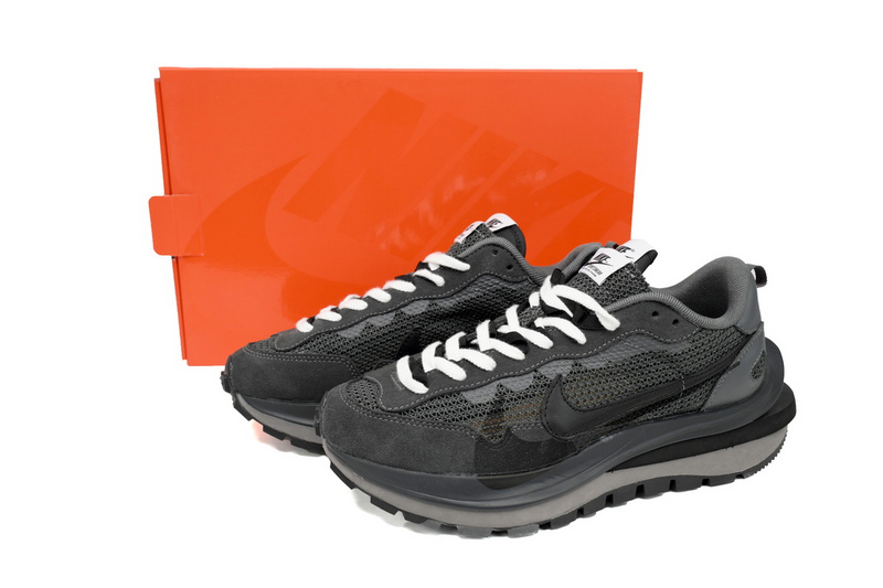 Sacai x Nike VaporWaffle Sesame Black And White Grid