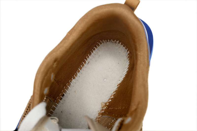 Sacai x Nike VaporWaffle Sesame Brown Blue Black Grid