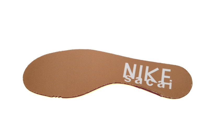 Sacai x Nike VaporWaffle Sesame Brown Blue Black Grid