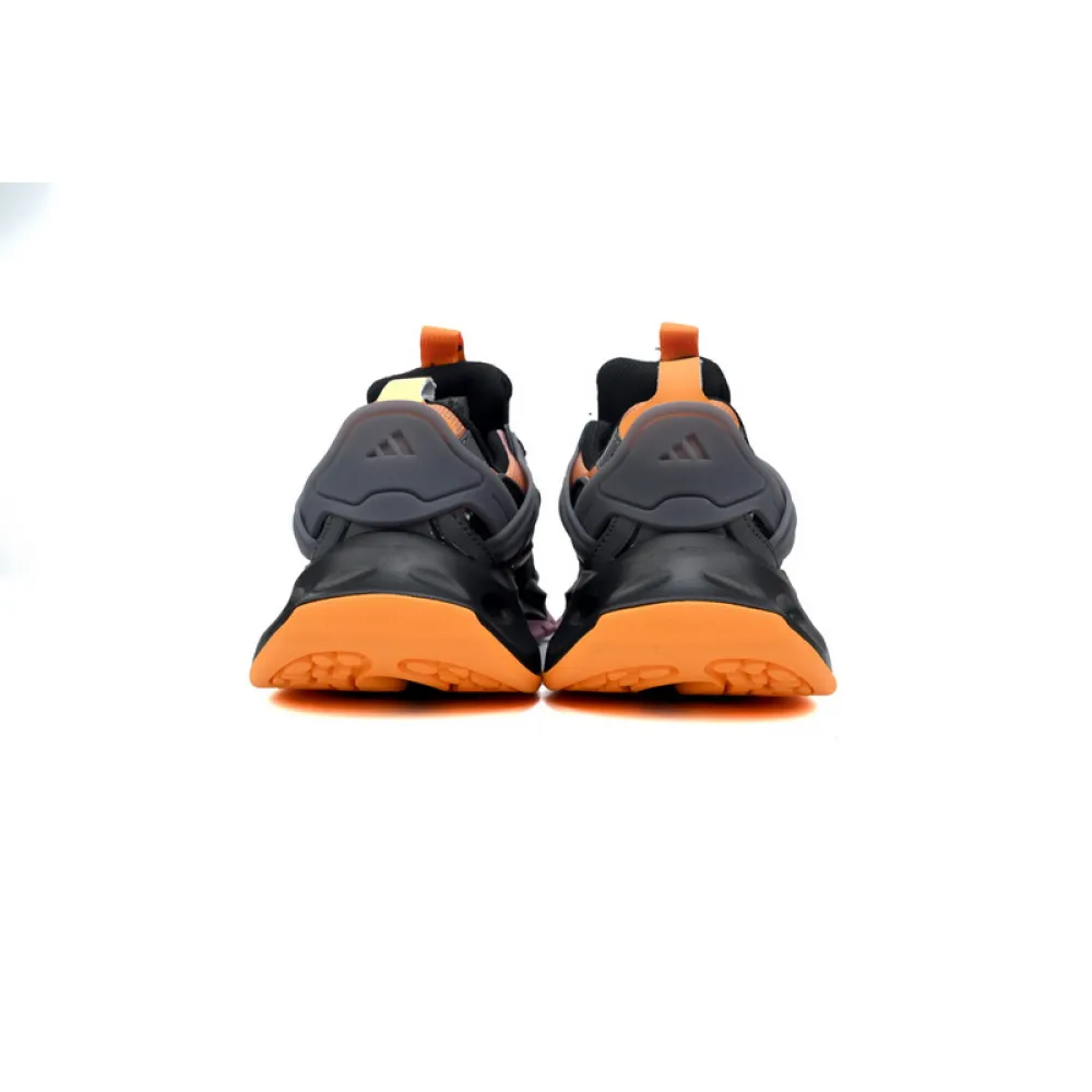 Adidas XLG Runner Deluxe Black fragrant taro and orange