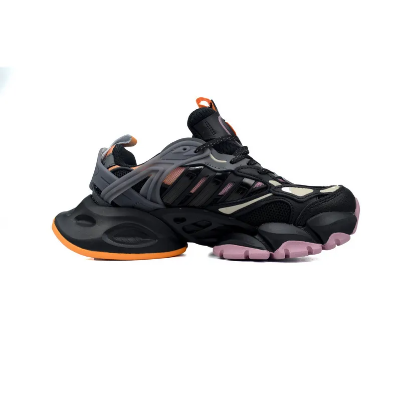 Adidas XLG Runner Deluxe Black fragrant taro and orange