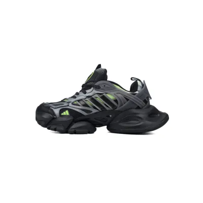 Adidas XLG Runner Deluxe Black Green 01