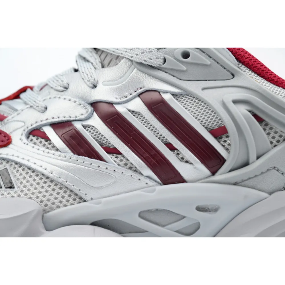 Adidas XLG Runner Deluxe Silver wine red