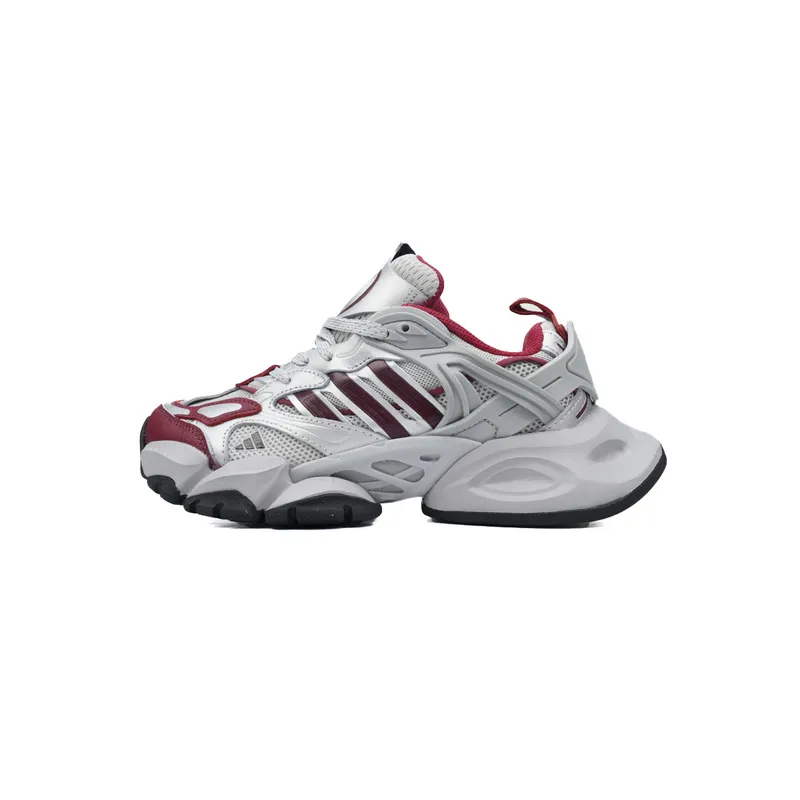 Adidas XLG Runner Deluxe Silver wine red