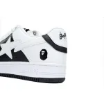BP A Bathing Ape Bape Sta Low Black And White
