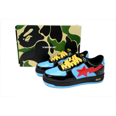 BP A Bathing Ape Bape Sta Low Black Widow 02