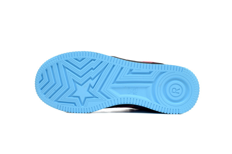 BP A Bathing Ape Bape Sta Low Black Widow