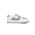 BP A Bathing Ape Bape Sta Low Grey White