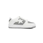 BP A Bathing Ape Bape Sta Low Grey White