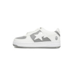 BP A Bathing Ape Bape Sta Low Grey White