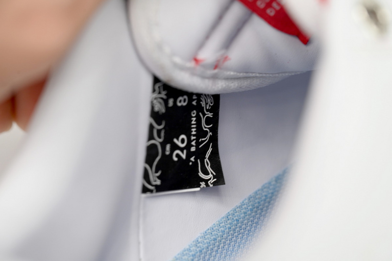 BP A Bathing Ape Bape Sta Low Red And White