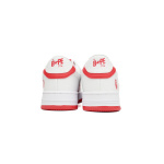 BP A Bathing Ape Bape Sta Low Red And White
