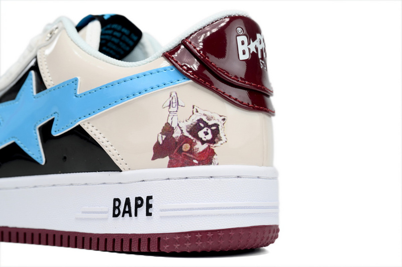 BP A Bathing Ape Bape Sta Low Rocket Raccoon