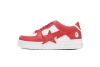 BP A Bathing Ape Bape Sta Low White Red Star