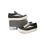 RICK OWENS Black And White L Leather surface