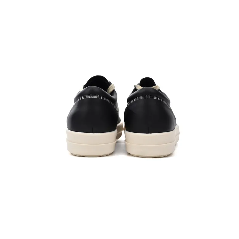 RICK OWENS Black And White L Leather surface