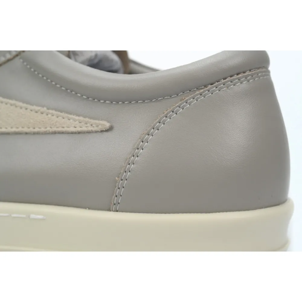 Rick Owens Lido Vintage Leather Sneakers