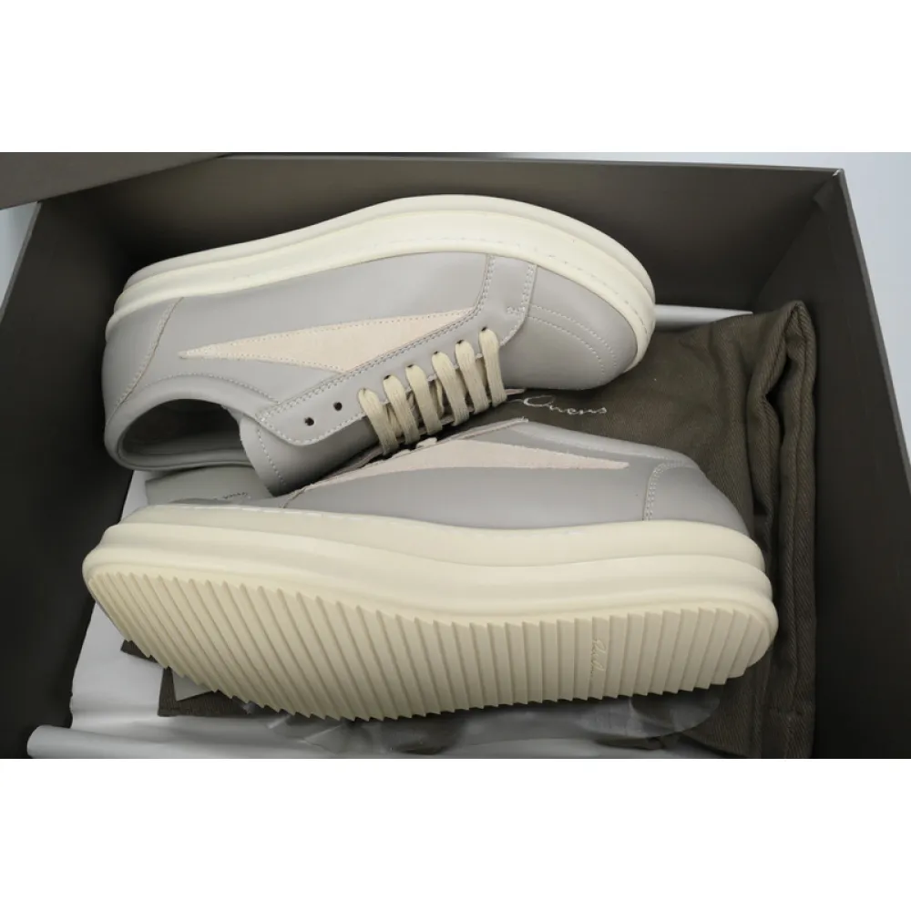 Rick Owens Lido Vintage Leather Sneakers