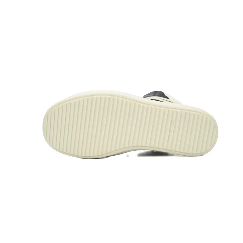 RICK OWENS/RO Geobasket Black and White