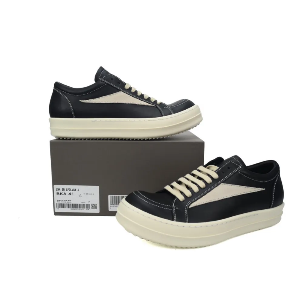 Rick Owens Strobe Vintage Low 'Black Milk'