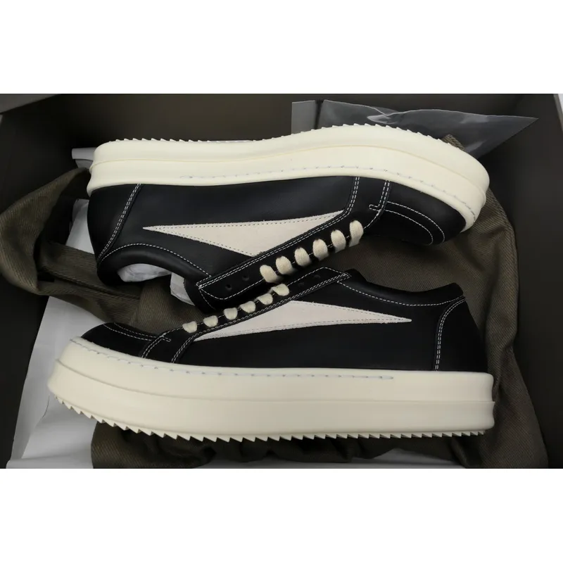 Rick Owens Strobe Vintage Low 'Black Milk'