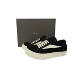 Rick Owens Suede Vintage 'Black Milk White’