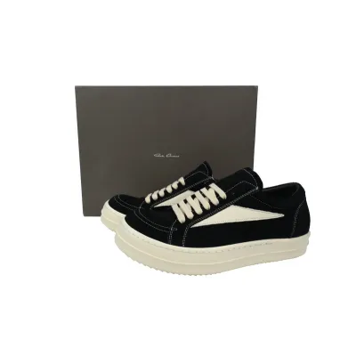 Rick Owens Suede Vintage 'Black Milk White’ 02