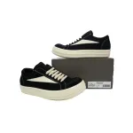 Rick Owens Suede Vintage 'Black Milk White’