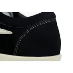 Rick Owens Suede Vintage 'Black Milk White’