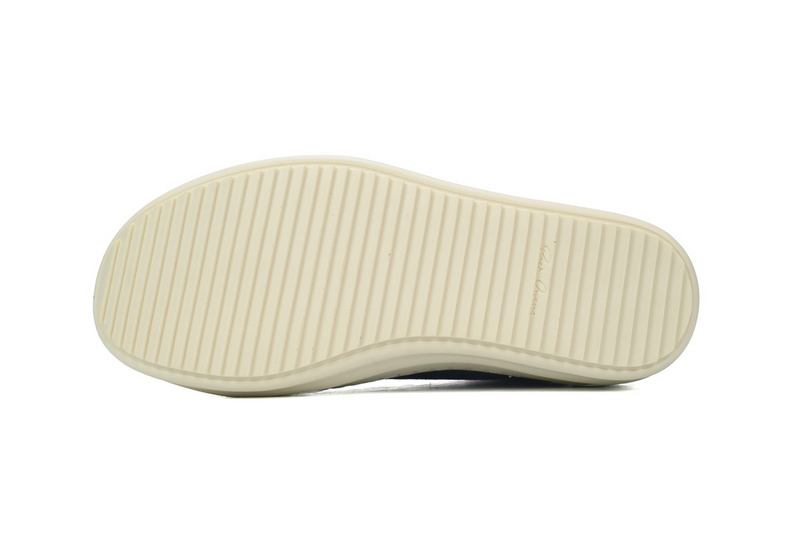 Rick Owens Suede Vintage 'Black Milk White’