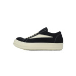 Rick Owens Suede Vintage 'Black Milk White’