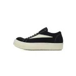 Rick Owens Suede Vintage 'Black Milk White’