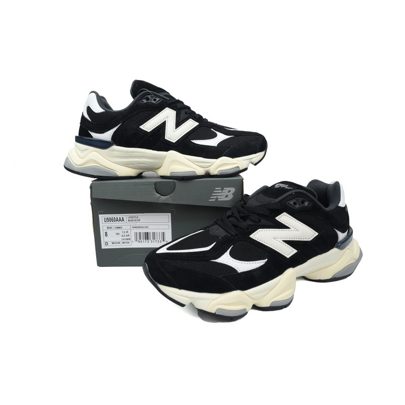 New Balance 9060 Black and White
