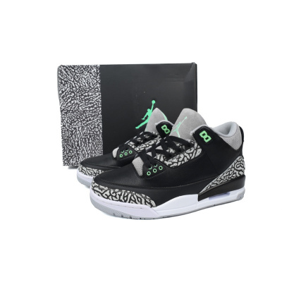 PB Air Jordan 3 Retro 'Green Glow' 02