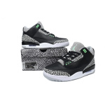 PB Air Jordan 3 Retro 'Green Glow'