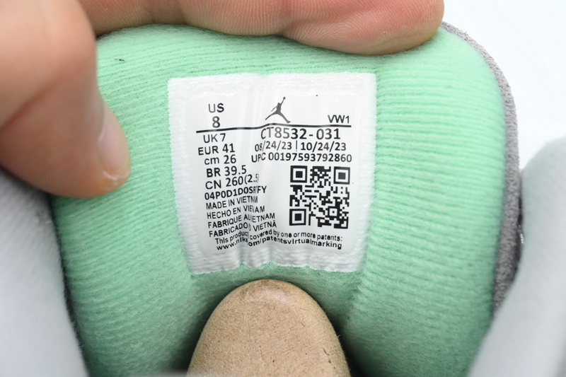 PB Air Jordan 3 Retro 'Green Glow'