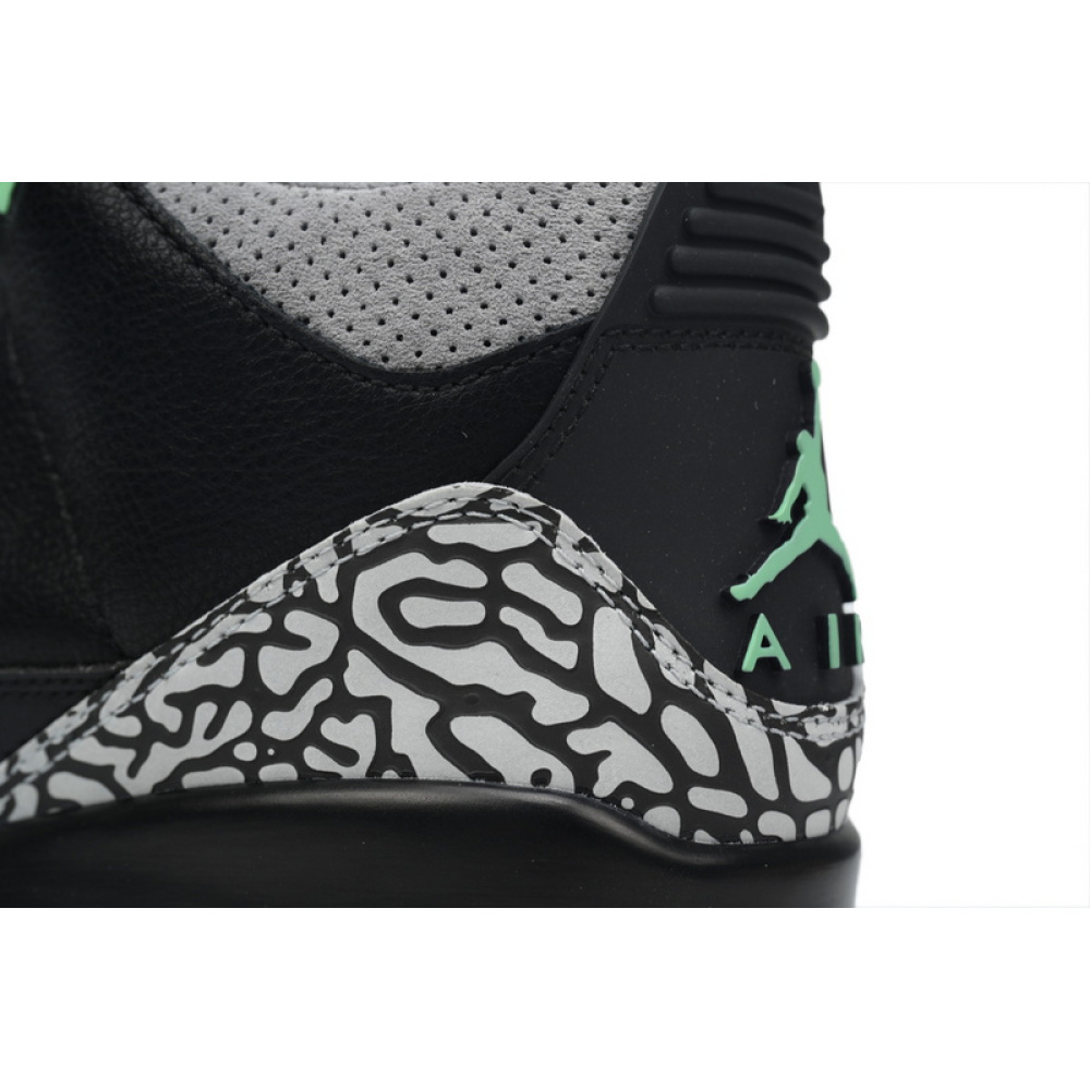 PB Air Jordan 3 Retro 'Green Glow'