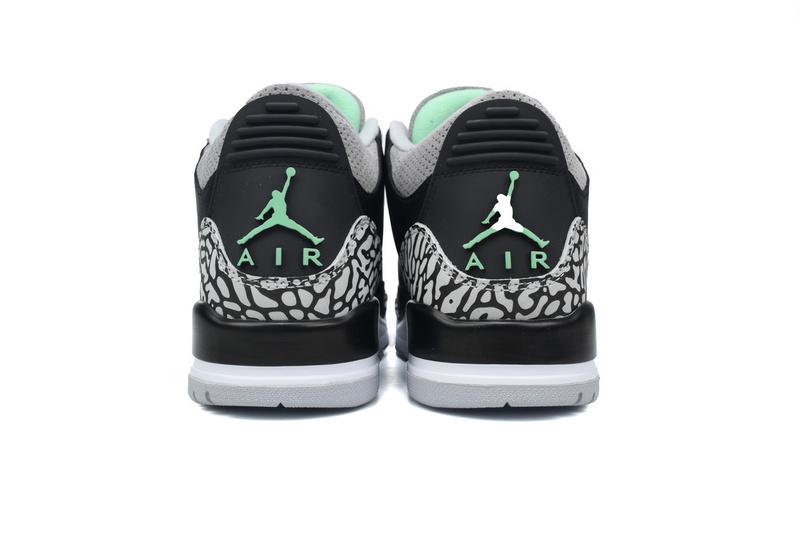 PB Air Jordan 3 Retro 'Green Glow'