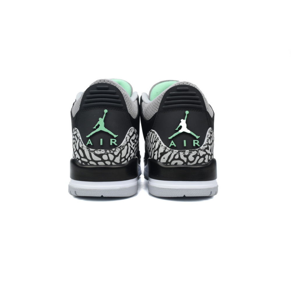 PB Air Jordan 3 Retro 'Green Glow'