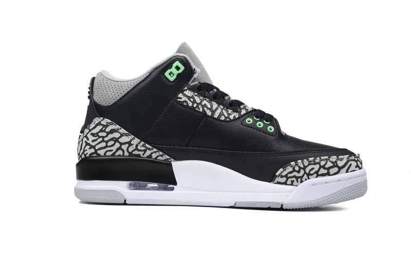 PB Air Jordan 3 Retro 'Green Glow'