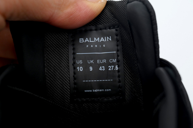 BALMAIN B-Skate Black White