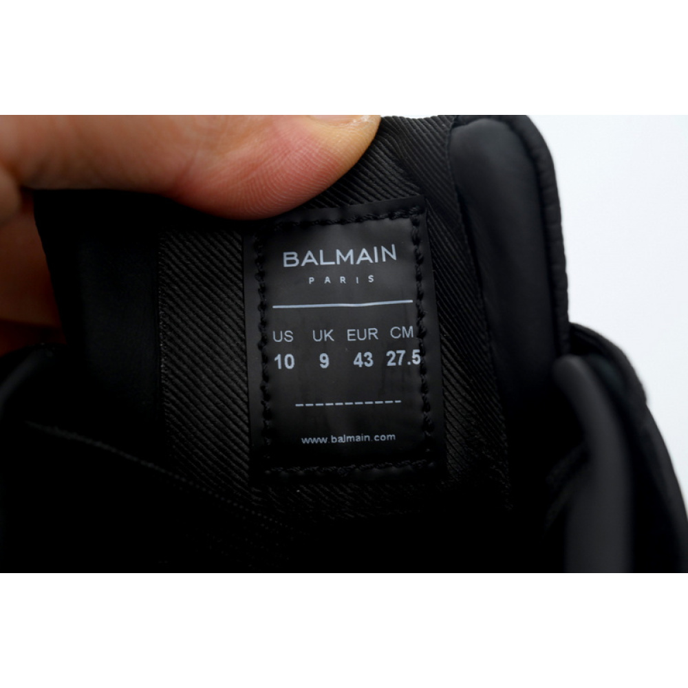 BALMAIN B-Skate Black White