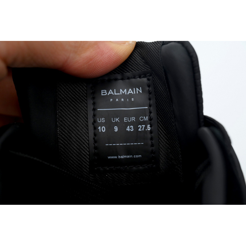 BALMAIN B-Skate Black White