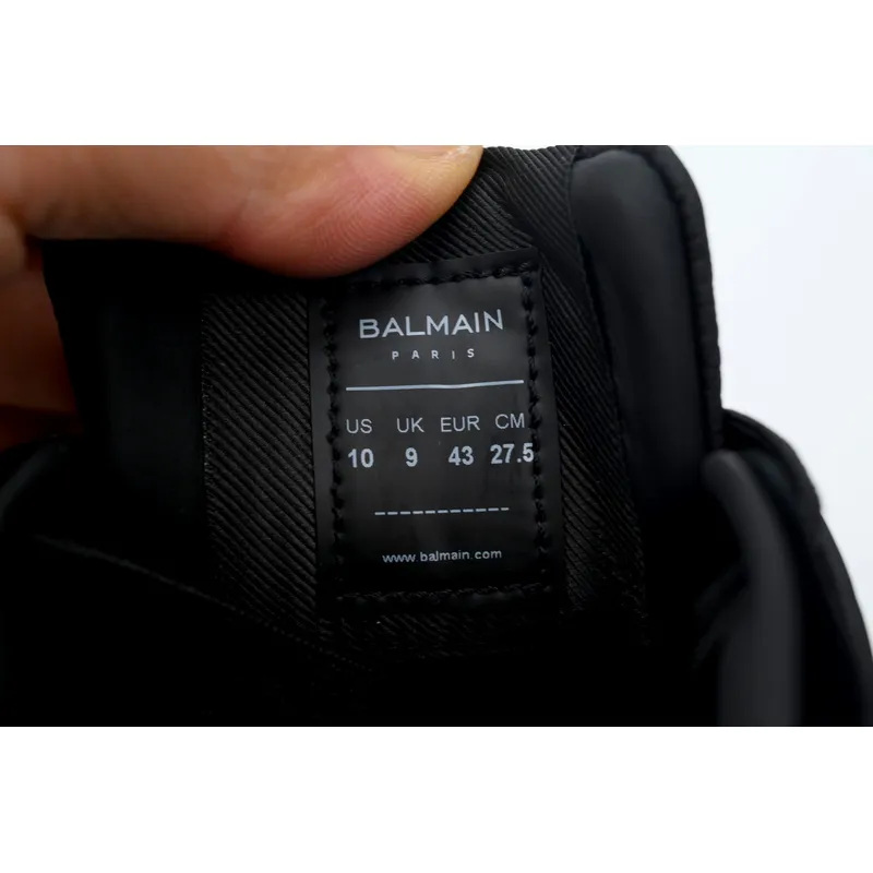 BALMAIN B-Skate Black White