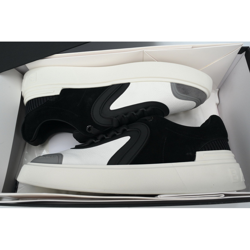 BALMAIN B-Skate Black White